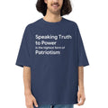 The Truth Oversized Tee - Navy Blue