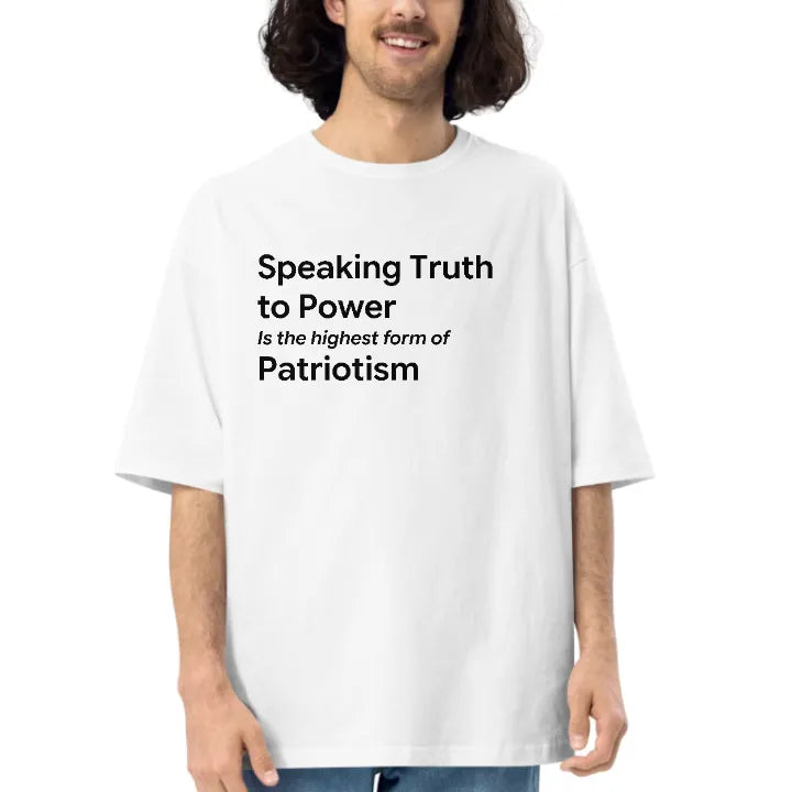 The Truth Oversized Tee - White