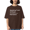 The Truth Oversized Tee - Brown