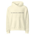 Self-Employed ≠ Unemployed • Oversized Hoodie • Beige