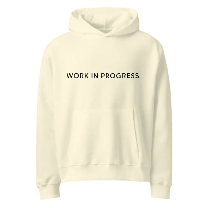 Work in Progress • Oversized Hoodie • Beige