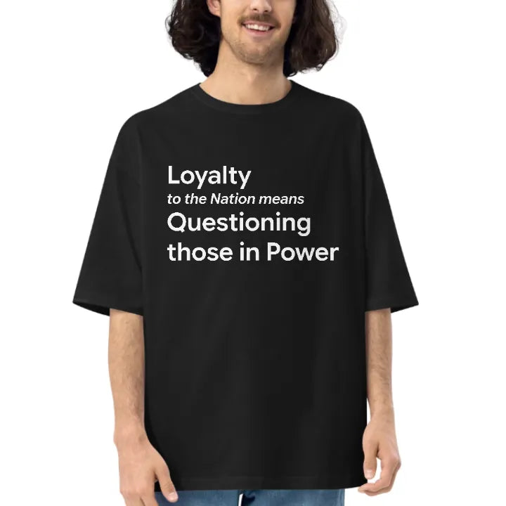 The Questioning Oversized Tee