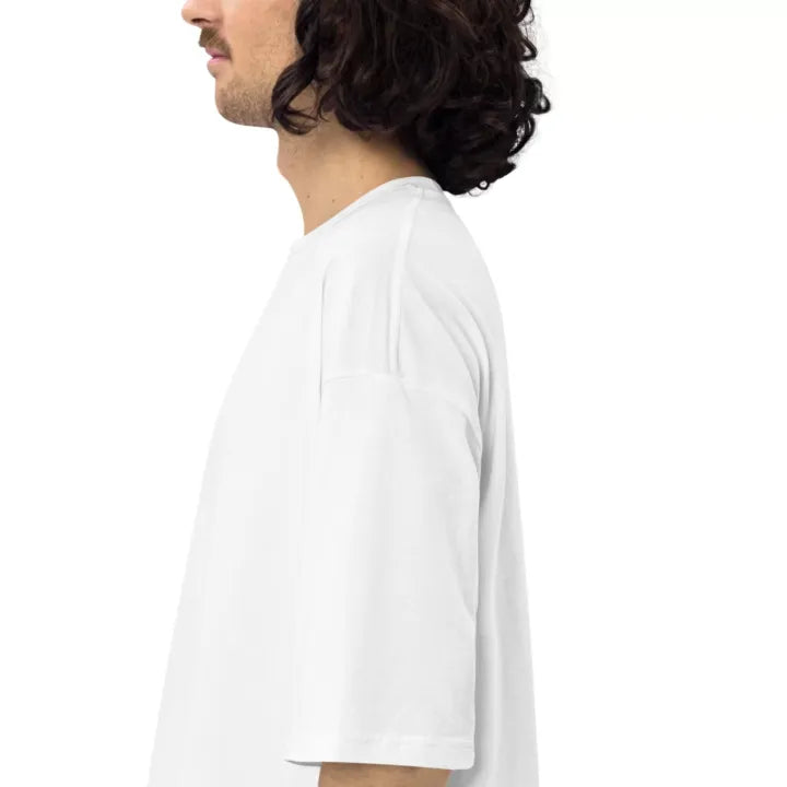 The Questioning Oversized Tee - White